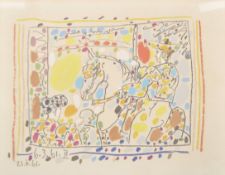 PABLO PICASSO - LE PICADOR II - COLOURED LITHOGRAPH