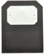 RETRO VINTAGE ART DECO BLACK GLASS MIRROR SPLASHBACK