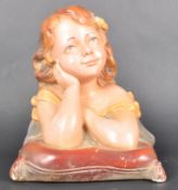 COUNTRY CORNER - NO. 17 - VINTAGE FRENCH PAINTED BUST