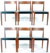 POUL VOLTHER FOR FREM ROJLE MATCHING SET OF SIX CHAIRS