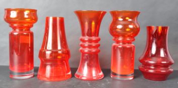 COLLECTION OF SCANDINAVIAN STUDIO ART GLASS