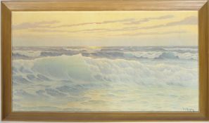 EDOUARD MANDON (B.1885) - TUMBLING WAVES PRINT