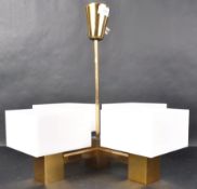 20TH CENTURY ITALIAN INFLUENCED HANGING CHANDELIER