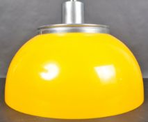 HARVEY GUZZINI - 70s ITALIAN DESIGN RISE & FALL CEILING LIGHT