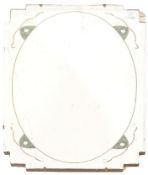 VINTAGE ART DECO WALL MIRROR