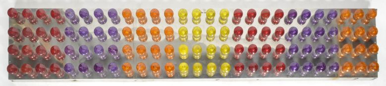 LARGE 20TH CENTURY MULTI COLOURED LIGHT PANEL