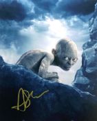 ANDY SERKIS - LORD OF THE RINGS - AUTOGRAPHED 8X10