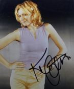 KIM CATTRALL - SEX AND THE CITY - AUTOGRAPHED 8X10
