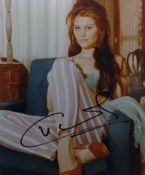 CLAUDIA CARDINALE - ITALIAN ACTRESS - AUTOGRAPHED 8X10
