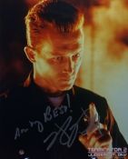 ROBERT PATRICK - TERMINATOR 2 - AUTOGRAPHED 8X10
