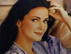 LYNDA CARTER - WONDER WOMAN - AUTOGRAPHED 8X10