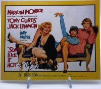 TONY CURTIS (1925-2010) - AUTOGRAPHED 8X10