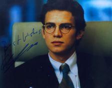 HAYDEN CHRISTENSEN - SHATTERED GLASS - SIGNED PHOTO - AFTAL