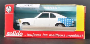 ORIGINAL VINTAGE BOXED SOLIDO DIECAST MODEL CAR