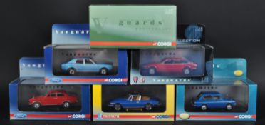 COLLECTION OF CORGI VANGUARDS 1/43 SCALE DIECAST MODEL CARS