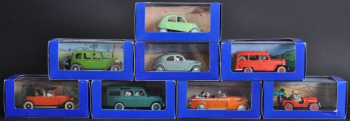 COLLECTION OF ASSORTED ATLAS EDITION DIECAST TIN TIN VEHICLES