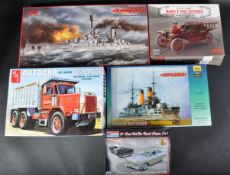 COLLECTION OF ASSORTED PLASTIC MODEL KITS