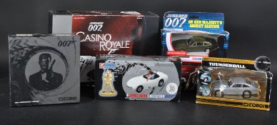 COLLECTION OF ASSORTED CORGI JAMES BOND DIECAST MODEL SETS