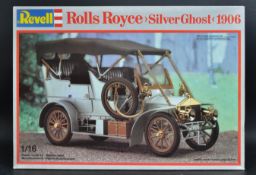 VINTAGE REVELL 1/16 SCALE PLASTIC MODEL KIT - ROLLS ROYCE SILVER GHOST