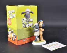 SHAUN THE SHEEP - ROBERT HARROP - LIMITED EDITION FIGURINE