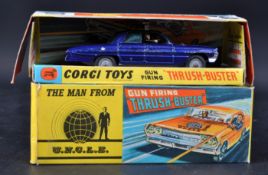 VINTAGE CORGI TOYS DIECAST ' THE MAN FROM UNCLE ' GUN FIRING THRUSH BUSTER