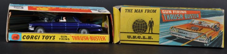VINTAGE CORGI TOYS DIECAST ' THE MAN FROM UNCLE ' GUN FIRING THRUSH BUSTER