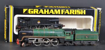 TWO N GAUGE MODEL RAILWAY TRAINSET LOCOMOTIVES