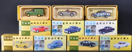 COLLECTION OF X10 ASSORTED LLEDO VANGAURDS DIECAST MODEL CARS