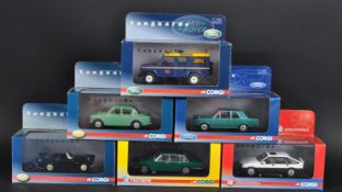 COLLECTION OF CORGI VANGUARDS 1/43 SCALE DIECAST MODEL CARS