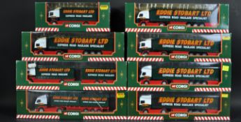 COLLECTION OF ASSORTED CORGI EDDIE STOBART DIECAST MODELS