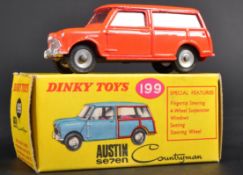 VINTAGE DINKY TOYS DIECAST AUSTIN SEVEN - SCARCE PINK VARIATION