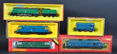 COLLECTION OF VINTAGE HORNBY 00 GAUGE MODEL RAILWAY LOCOS