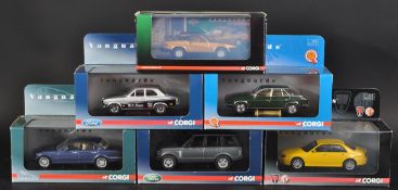 COLLECTION OF CORGI VANGUARDS 1/43 SCALE DIECAST MODEL CARS
