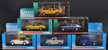 COLLECTION OF CORGI VANGUARDS 1/43 SCALE DIECAST MODEL CARS