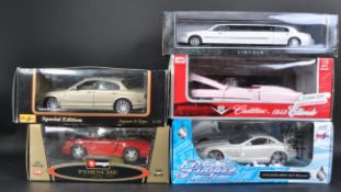 COLLECTION OF ASSORTED 1/18 SCALE DIECAST MODEL CARS