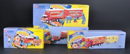 COLLECTION OF CORGI CHIPPERFIELDS CIRCUS DIECAST MODELS