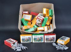 COLLECTION OF VINTAGE MINIATURE FIGURINES LTD 25MM CAST METAL FIGURES