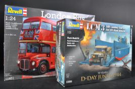 TWO REVELL MADE PLASTIC MODEL KITS