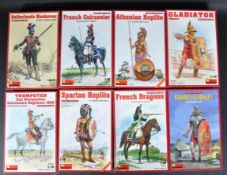 COLLECTION OF X8 ASSORTED MINIART 1/16 SCALE PLASTIC MODEL KITS