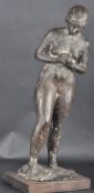MICHAEL SNOWDEN (B1930) LARGE BRONZE FEMALE NUDE FIGURE
