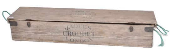 ORIGINAL JACQUE'S OF LONDON CROQUET SET