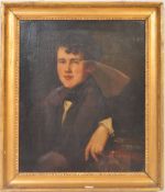 19TH CENTURY OIL PORTRAIT OF A GENTLEMAN