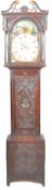 19TH CENTURY ROBERT OF LIVERPOOL CARVED LONGCASE CLOCK