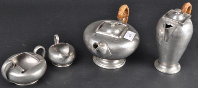 ARCHIBALD KNOX FOR LIBERTY & CO PEWTER TEA / COFFEE SERVICE