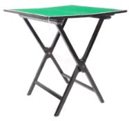 ANTIQUE BEZIQUE CARD TABLE BY THORNHILL OF BOND STREET