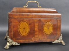 REGENCY REVIVAL MAHOGANY CASKET BOX