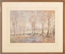 ERNEST PILE BUCKNALL (1861-1935) - WATERCOLOUR LANDSCAPE