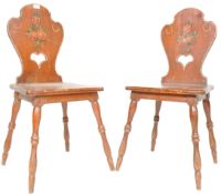 MATCHING PAIR OF 19TH CENTURY VICTORIAN MAHOGANY CHAIRS