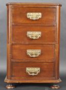 19TH CENTURY MAHOGANY APPRENTICE PIECE CHEST