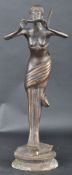20TH CENTURY BRONZE FAIRY FIGURINE